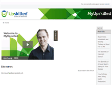 Tablet Screenshot of lms.upskilled.edu.au